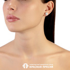 Серьги из серебра 925 пробы 33314201 — Красная Пресня