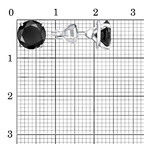 Серьги из серебра 925 пробы 3385015Д1 — Красная Пресня