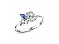 Кольцо из серебра 925 пробы 23816612Д4 — Красная Пресня