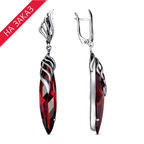 Серьги из серебра 925 пробы 3381601-18 — Красная Пресня