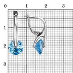 Серьги из серебра 925 пробы 33814210-3 — Красная Пресня