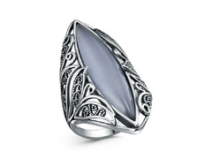 Кольцо из серебра 925 пробы 23316718-9 — Красная Пресня