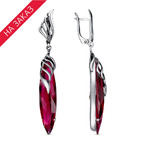 Серьги из серебра 925 пробы 3371601-8 — Красная Пресня