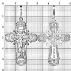 Подвеска из серебра 925 пробы 530239Д — Красная Пресня
