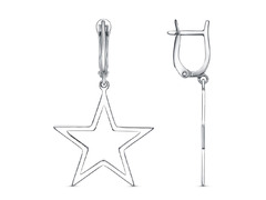 Серьги из серебра 925 пробы 33015438Пл — Красная Пресня