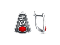 Серьги из серебра 925 пробы 33317282Кр — Красная Пресня