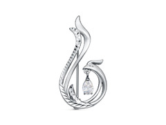 Брошь из серебра 925 пробы 13816634-5 — Красная Пресня