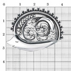 Брошь из серебра 925 пробы 13015674 — Красная Пресня