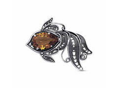 Брошь из серебра 925 пробы 13816008-22 — Красная Пресня