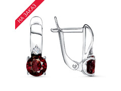 Серьги из серебра 925 пробы 33110082ДГр — Красная Пресня