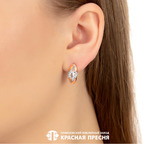 Серьги из серебра 925 пробы 33111403ДТг — Красная Пресня
