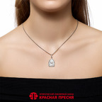 Подвеска из серебра 925 пробы 53012702ДК — Красная Пресня