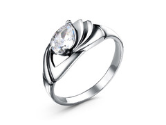 Кольцо из серебра 925 пробы 23814324 — Красная Пресня