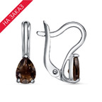 Серьги из серебра 925 пробы 33114950ПлТр — Красная Пресня