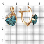 Серьги из серебра 925 пробы 33714769Д14 — Красная Пресня
