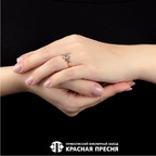 Кольцо из серебра 925 пробы 23813575Д1 — Красная Пресня