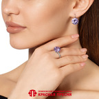 Кольцо из серебра 925 пробы 23815620Пл6 — Красная Пресня