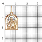 Подвеска из серебра 925 пробы 53014701ДМ — Красная Пресня