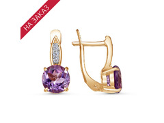 Серьги из серебра 925 пробы 33110163ДАм — Красная Пресня