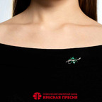 Брошь из серебра 925 пробы 13815846Пл7 — Красная Пресня
