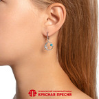 Серьги из серебра 925 пробы 33816974Д3 — Красная Пресня