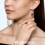 Кольцо из серебра 925 пробы 23615665-1 — Красная Пресня