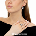 Серьги из серебра 925 пробы 33814262 — Красная Пресня