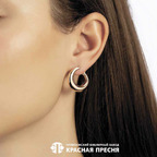 Серьги из серебра 925 пробы 33014323 — Красная Пресня