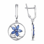 Серьги из серебра 925 пробы 33816014Пл4 — Красная Пресня