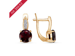 Серьги из серебра 925 пробы 33110163ДГр — Красная Пресня
