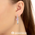 Серьги из серебра 925 пробы 33814658Пл2 — Красная Пресня