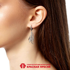 Серьги из серебра 925 пробы 33016444 — Красная Пресня