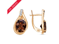 Серьги из серебра 925 пробы 33112753ДТр — Красная Пресня