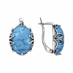 Серьги из серебра 925 пробы 33315510Б — Красная Пресня