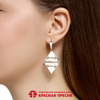 Серьги из серебра 925 пробы 33017688 — Красная Пресня