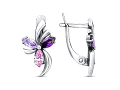 Серьги из серебра 925 пробы 33813630Мс — Красная Пресня