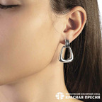 Серьги из серебра 925 пробы 33013616 — Красная Пресня