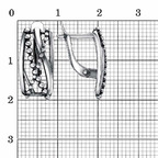 Серьги из серебра 925 пробы 33014688 — Красная Пресня