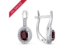 Серьги из серебра 925 пробы 33111188ДГр — Красная Пресня