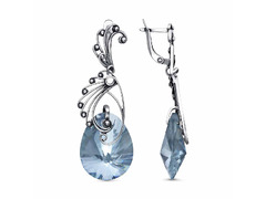 Серьги из серебра 925 пробы 33115428Квг — Красная Пресня