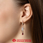 Серьги из серебра 925 пробы 33817581Д18 — Красная Пресня