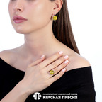 Серьги из серебра 925 пробы 3382205Д17 — Красная Пресня