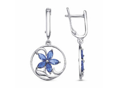 Серьги из серебра 925 пробы 33816014Пл4 — Красная Пресня
