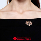 Брошь из серебра 925 пробы 13815831 — Красная Пресня