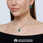 Серьги из серебра 925 пробы 33710530Д14 — Красная Пресня