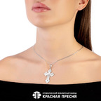 Подвеска из серебра 925 пробы 530503Д — Красная Пресня