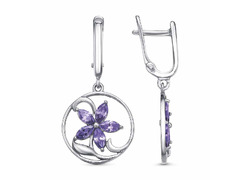 Серьги из серебра 925 пробы 33816014Пл6 — Красная Пресня