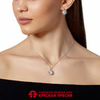 Серьги из серебра 925 пробы 33816788Пл — Красная Пресня