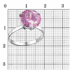 Кольцо из серебра 925 пробы 23815620Пл2 — Красная Пресня