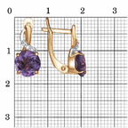 Серьги из серебра 925 пробы 33114949ДАм — Красная Пресня